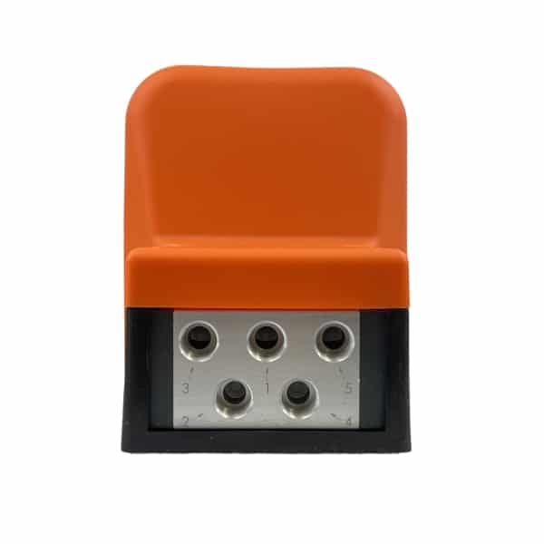 Pédale simple pneumatique avec distributeur monostable 5/2 entrées 1/4′ G