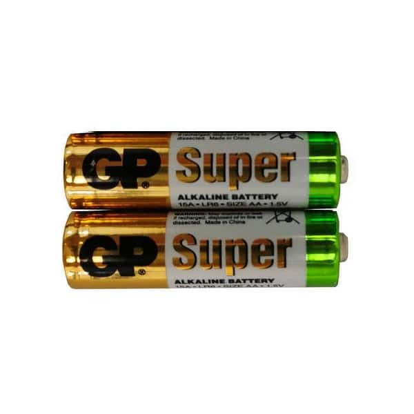 Lot de  2 piles GP • LR06 (AA)