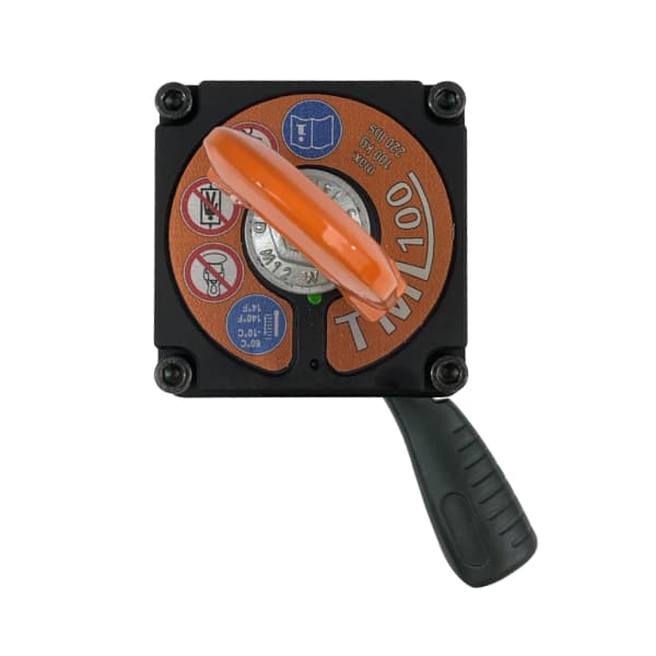 Aimant ALFRA TML 100 pour prise de tôle horizontale et verticale • 100 kg