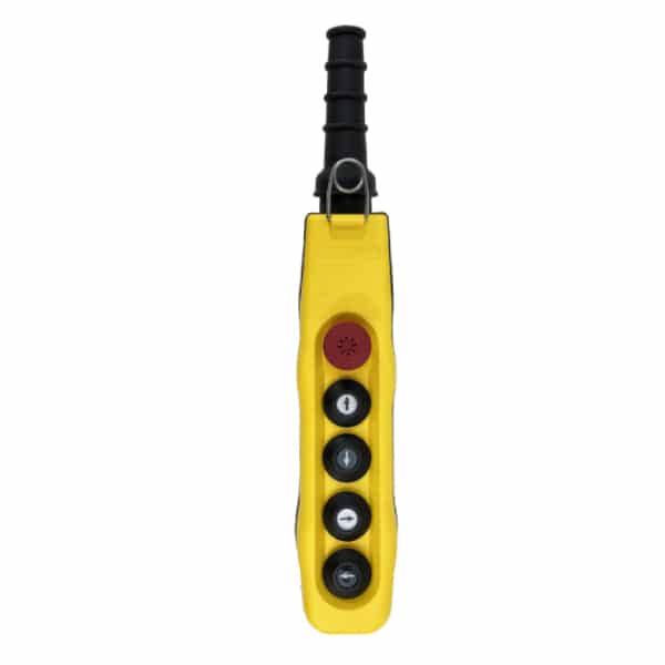 Boîte à boutons 4     boutons (1 cran) + 1 arrêt d’urgence pour circuit de commande