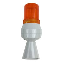 22008 Avertisseur combiné feu fixe orange à ampoule Photo2 22008 Avertisseur combiné feu fixe orange à ampoule Photo2