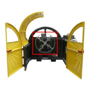 Gavette pour enrouleuse motorisée de couronne