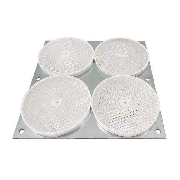 4    Réflecteurs rond sur tôle Ø 84 mm