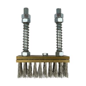 Brosse   de mise à la terre 100A • 2 tiges M10