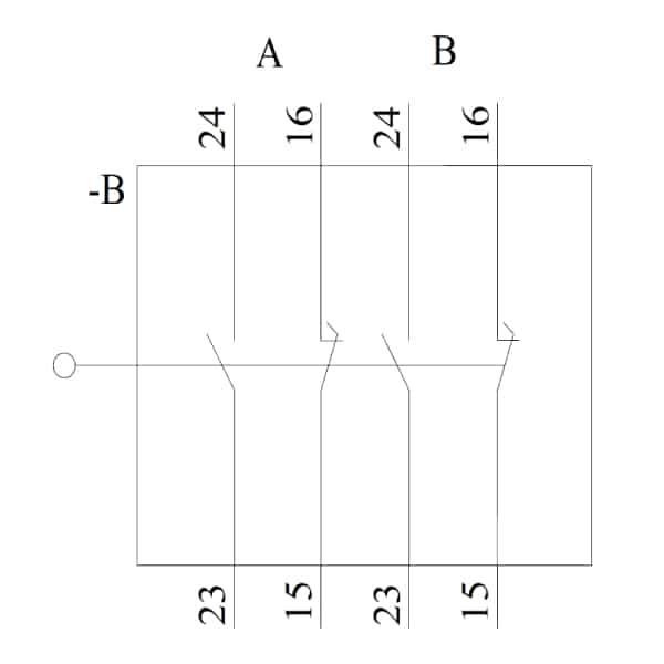 Pédale simple de sécurité ( anti-crispation), avec bouton de réarmement