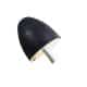 Tampon amortisseur cônique caoutchouc Ø50 x 50 mm • Tige filetée M8 x 20 mm