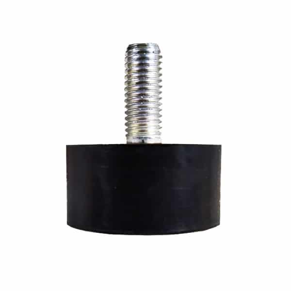 Tampon                       amortisseur cylindrique caoutchouc Ø40 x 20 mm • Tige filetée M10 x 25 mm