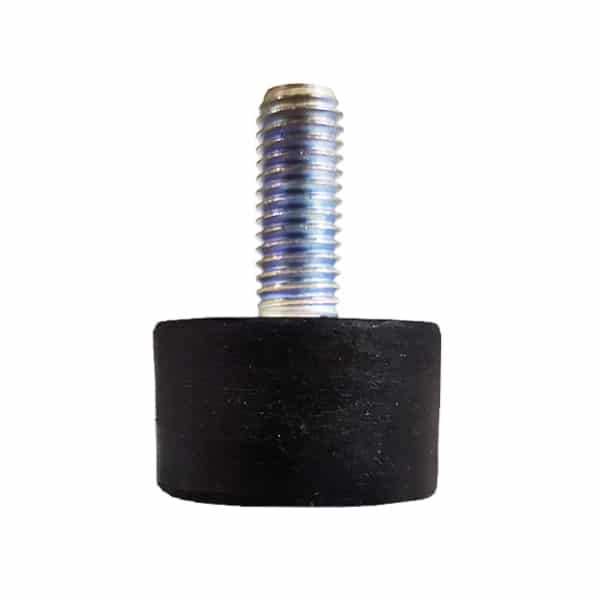 Tampon                            amortisseur cylindrique caoutchouc Ø25,5 x 15 mm • Tige filetée M8 x 20 mm