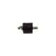 Tampon caoutchouc Silentbloc Ø 25,5 x 20 mm • 2 Tiges filetées M6 x 18 mm