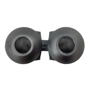 Bouton caoutchouc double