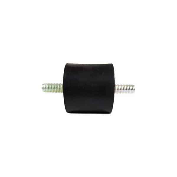 Tampon caoutchouc Silentbloc Ø 40 x 35 mm • 2 Tiges filetées M8 x 20 mm