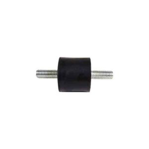 Tampon caoutchouc Silentbloc Ø 30 x 25 mm • 2 Tiges filetées M8 x 20 mm