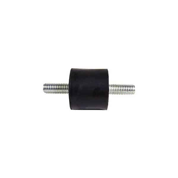 Tampon caoutchouc Silentbloc Ø 30 x 25 mm • 2 Tiges filetées M8 x 20 mm