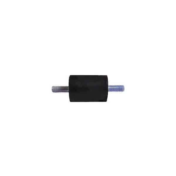 Tampon caoutchouc Silentbloc Ø 30 x 40 mm • 2 Tiges filetées M8 x 20 mm