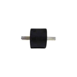 Tampon caoutchouc Silentbloc Ø 40 x 30 mm • 2 Tiges filetées M8 x 20 mm