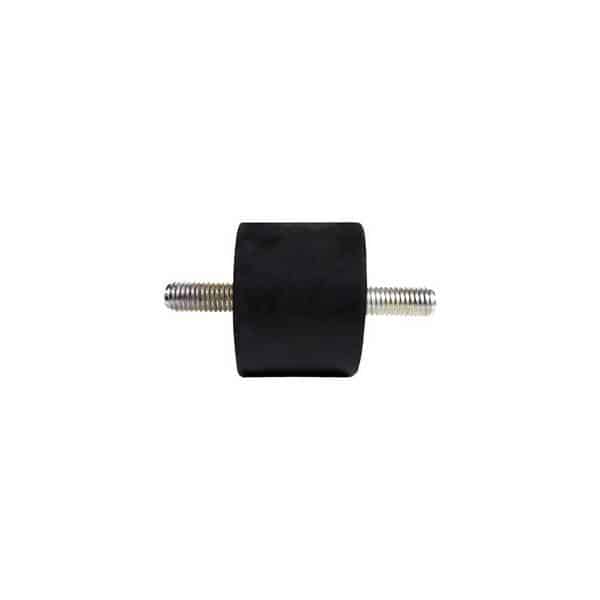 Tampon caoutchouc Silentbloc Ø 40 x 30 mm • 2 Tiges filetées M8 x 20 mm