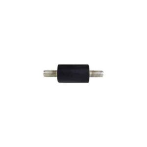 Tampon caoutchouc Silentbloc Ø 12,5 x 20 mm • 2 Tiges filetées M5 x 10 mm