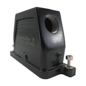 Capot    IP68 pour prise / insert 6 broches • 2 vis