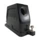 Capot IP 68 pour prise 16 broches • 2 vis • profondeur : 80mm • sortie latérale M32