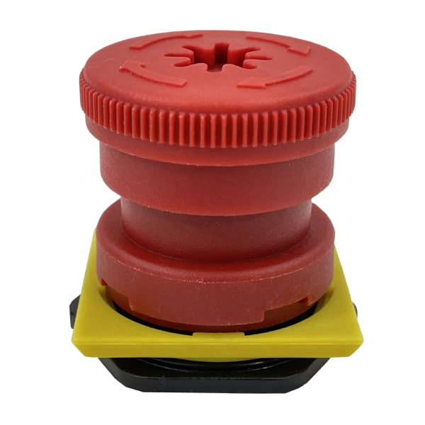 Bouton arrêt d’urgence (tête de bouton)