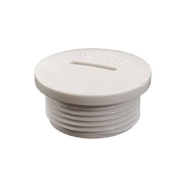Bouchon pour presse-étoupe M25 Gris