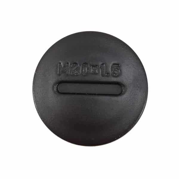 Bouchon pour presse-étoupe M20 Noir