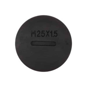 Bouchon pour presse-étoupe M25 Noir