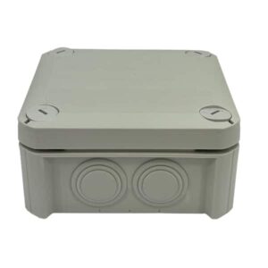 Coffret électrique de dérivation en polypropylène antichoc