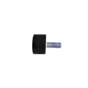 Tampon caoutchouc Silentbloc Ø 25,5 x 15 mm • 1 Tige filetée M8 x 20 mm et 1 taraudage M8