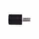 Tampon caoutchouc Silentbloc Ø 12,5 x 15 mm • 1 Tige filetée et 1 taraudage M5