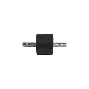 Tampon caoutchouc Silentbloc Ø 25,5 x 22 mm • 2 Tiges filetées M8 x 20 mm