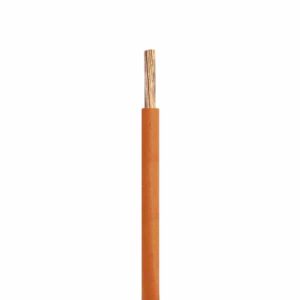 Câble              mono-conducteur (Fils de câblage) souple orange • 1 x 1,5 mm²