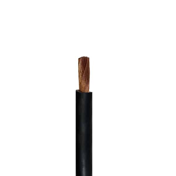 Câble       mono-conducteur (Fils de câblage) souple noir • 1 x 10 mm²