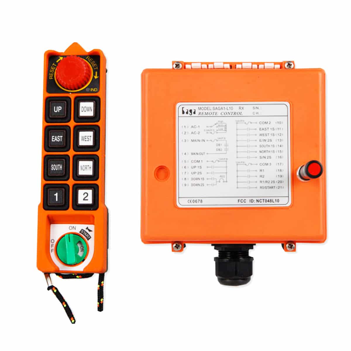 Radiocommande et récepteur Falard L10 et L10-1