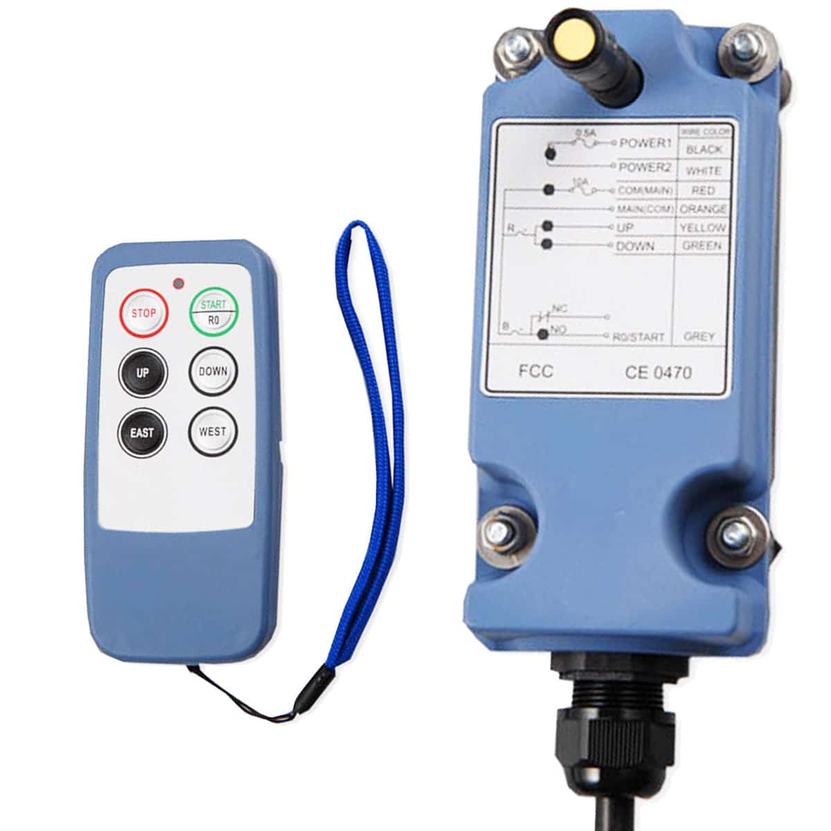 Radiocommande et récepteur Falard L4, L6, et L8
