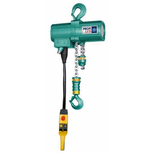Palan         pneumatique J.D. Neuhaus ATEX • Usage intensif • 1,5 T