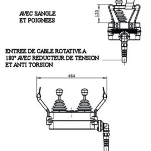PUPITRE VENTRAL GEPUPPTS2 Poignée PUPITRE VENTRAL GEPUPPTS2 Poignée