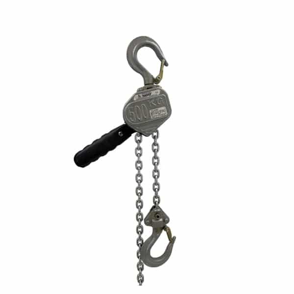 Palan         à levier fixe à crochet en aluminium HADEF 500 kg