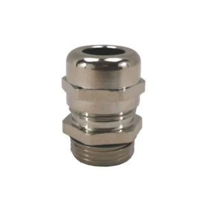 Presse         étoupe en laiton nickelé • PG9 • Pour câble Ø 4 à 8mm