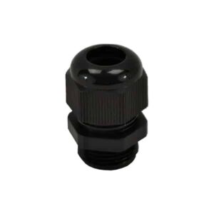 Presse étoupe en    polyamide 6 noir • PG7 • Pour câble Ø 3 à 6,5mm