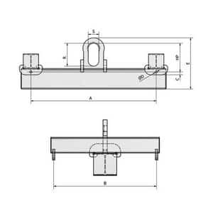 appareil levage palonnier H fixe