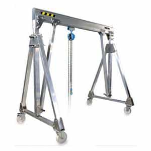 portique de manutention aluminium