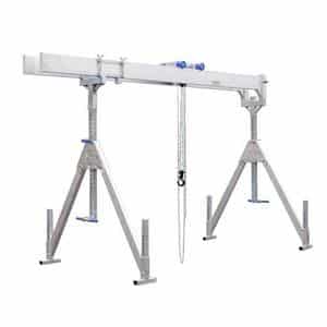 portique de manutention en aluminium