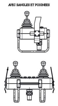 pupitre opérateur portatif ventral